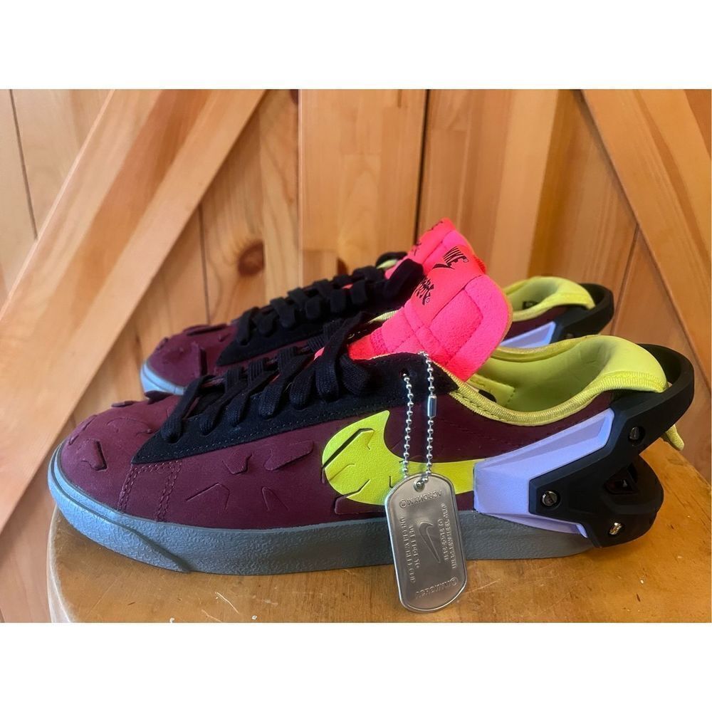 Nike Blazer Low x Acronym Sneakers DN2067-600 Size US Mens 4 UK 3.5 EUR 36 Women